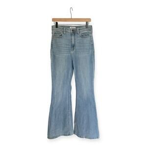 Carly Jean Los Angeles Light Blue Flare Jeans